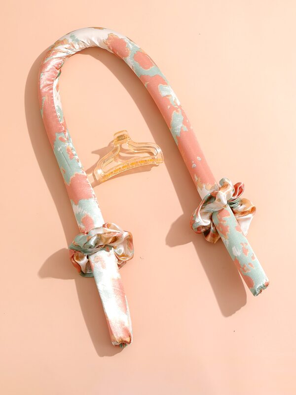 Satin Heatless Curling Set Hair Rollers For Heatless Curls, Heatless