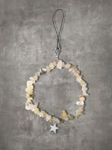 ROMWE Grunge Punk 星形裝飾手機掛繩 - 彩色 - 查看 1