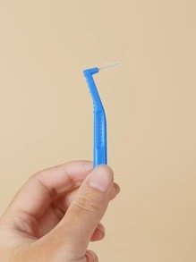 L形齒間刷適用於齒間清潔蛀牙牙齒清潔工具5入組