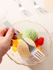 2入組愛心細節叉