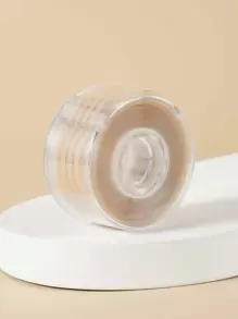 Eyelid Tape,Lace Double Eyelid Paste Makeup Lace Sticker Eyelid Lift Strips Traceless Natural Invisible Strong Stick Lasting Flesh Color Roll,Makeup,Cheap,Room Decor,Vanity,Travel,Bedroom,Makeup Accessories - Brown - View 2