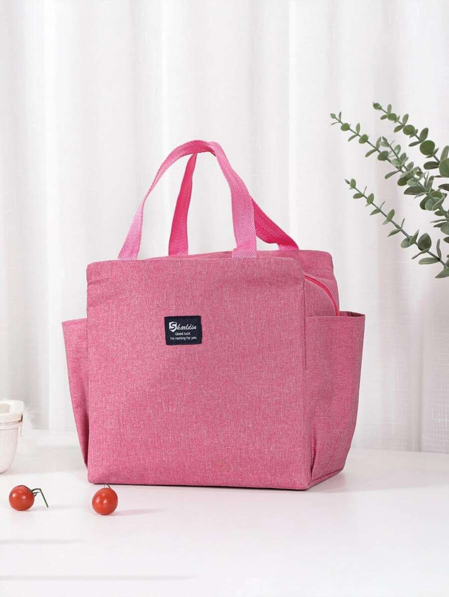 1 pieza Bolsa térmica portátil - Rosa Fucsia - Ver 1
