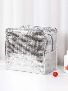 1 pieza Bolsa térmica portátil - Rosa Fucsia - Ver 3