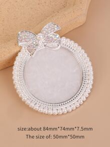 pinpai Móng Tay Nghệ Thuật Vintage Ngọc Trai Bướm Hiển Thị Khung Bảng Thực Hành Đĩa Mẹo - Nhiều màu - Xem 5