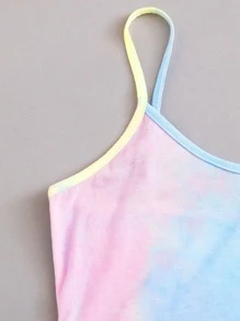 SHEIN VCAY Tie Dye Bodycon Dress - Multicolor - View 5