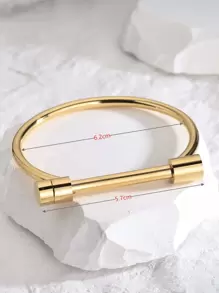 1 pieza Brazalete de mujer elegante con herradura, regalo elegante para la novia