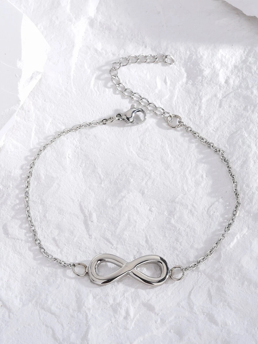Vòng tay trang trí vô hạn - Bạc - Xem 1