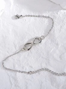 Vòng tay trang trí vô hạn - Bạc - Xem 2