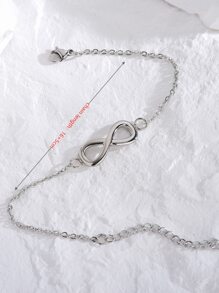 Vòng tay trang trí vô hạn - Bạc - Xem 3