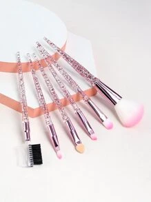 6pcs Makeup Brush Set,Brush Set,Makeup Brush Kit,Make Up Brush Set,Make Up Set Complete,Makeup Brush Set,Complete Makeup Kit,Brush Kit,Brushes Makeup Set,Makeup Gift Set,Set - Purple - View 2