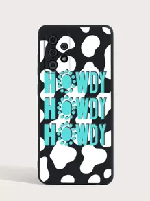 Funda de teléfono con gráfico de letras, versión internacional, no la versión nacional - Multicolor - Ver 4