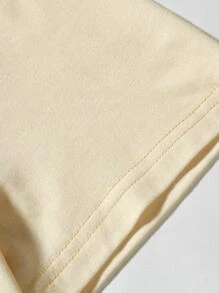 Manfinity Men Landscape And Slogan Graphic Tee - Apricot - View 4