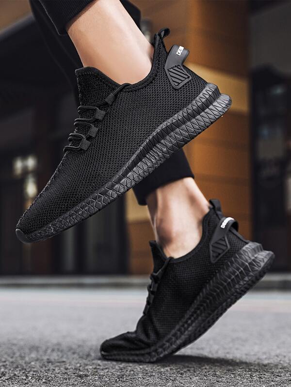 Men Laceup Front Running Shoes SHEIN USA