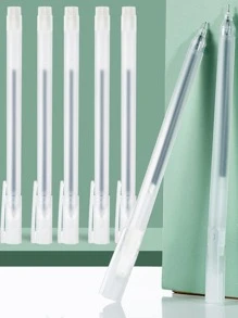 10pcs Plastic Gel Pen - Black - View 1