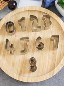 9pcs Stainless Steel Cookie Cutter - Grey - View 7