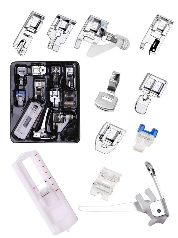 11pcs Sewing Machine Presser Foot Set SHEIN EUQS