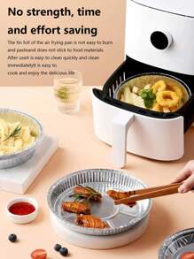 10入組鋁空氣炸鍋鍋襯墊