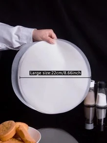 50pcs Air Fryer Parchment - White - View 3