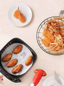 50pcs Air Fryer Parchment - White - View 6