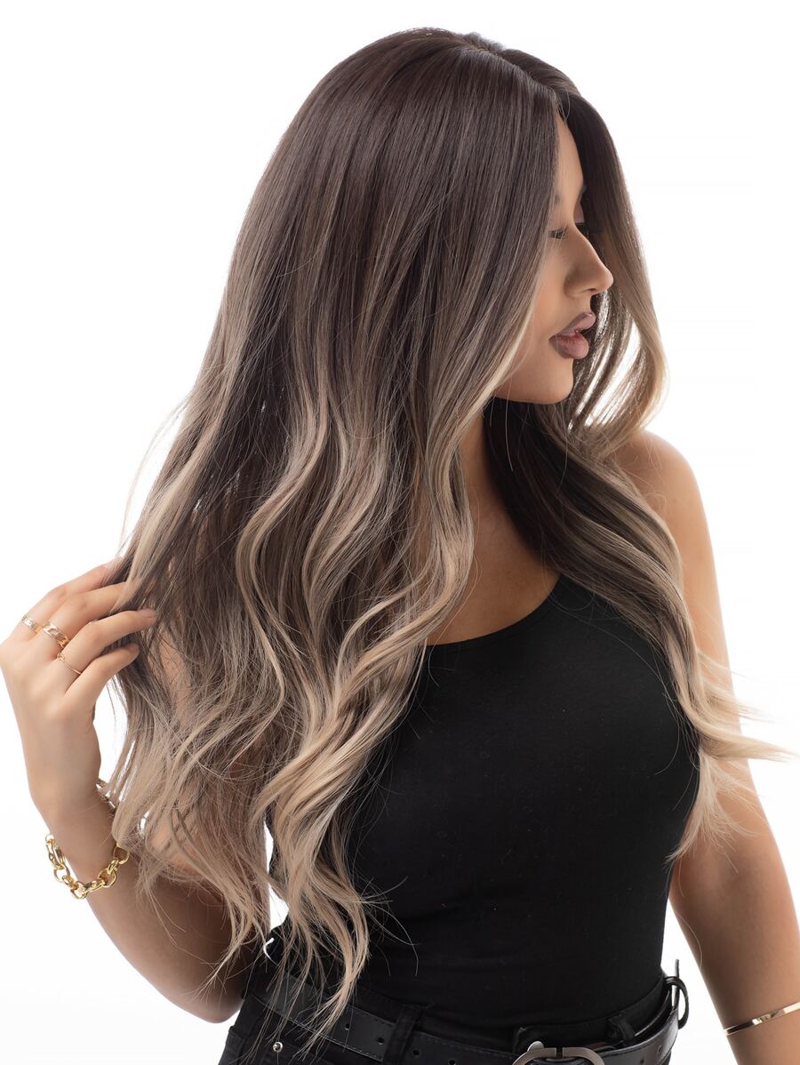 Dài Quăn Tóc giả tổng hợp - Nhiều màu - Xem 1