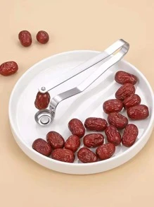 1 pieza Corer de acero inoxidable - Plateado - Ver 2