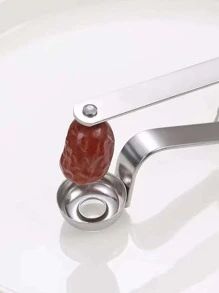 1 pieza Corer de acero inoxidable - Plateado - Ver 3