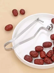 1 pieza Corer de acero inoxidable - Plateado - Ver 4