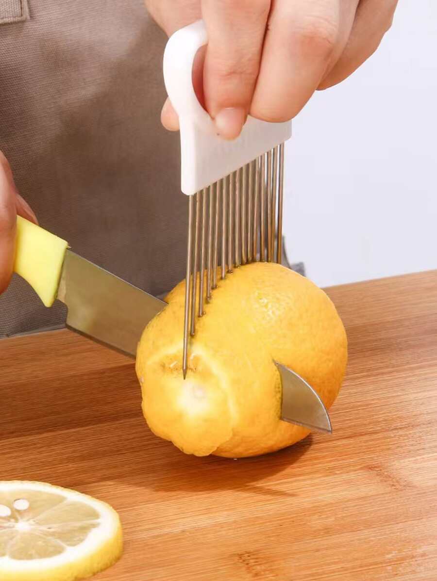 1入組不銹鋼檸檬針 - 白色 - 查看 1