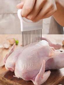 1入組不銹鋼檸檬針 - 白色 - 查看 4