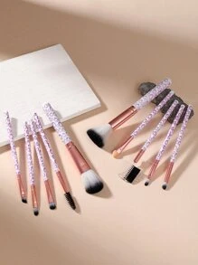 10pcs Makeup Brush Set,Brush Set,Makeup Brush Kit,Make Up Brush Set,Make Up Set Complete,Makeup Brush Set,Complete Makeup Kit,Brush Kit,Brushes Makeup Set,Makeup Gift Set - Multicolor - View 2