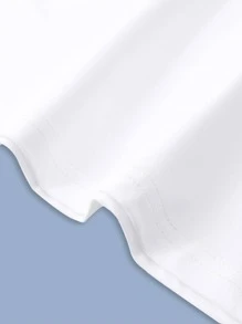 Manfinity Homme Áo thun & Áo lót Nam Lá thư Giải trí - trắng - Xem 4