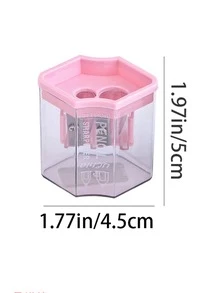 4 piezas Sacapuntas de color al azar - Multicolor - Ver 3