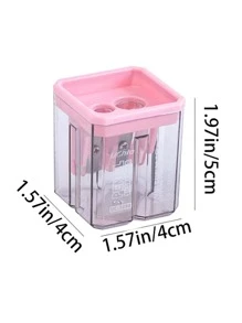 4 piezas Sacapuntas de color al azar - Multicolor - Ver 4