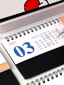 1入組卡通圖案日曆 - 彩色 - 查看 4