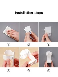 1 pieza Titular de la maquinilla de afeitar montado en la pared eléctrico