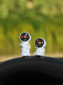 2pcs Astronaut Figurines - Multicolor - View 3