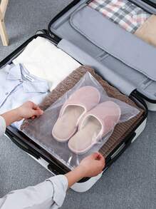 5pcs Clear Waterproof Shoes Storage Bag - Clear - View 2