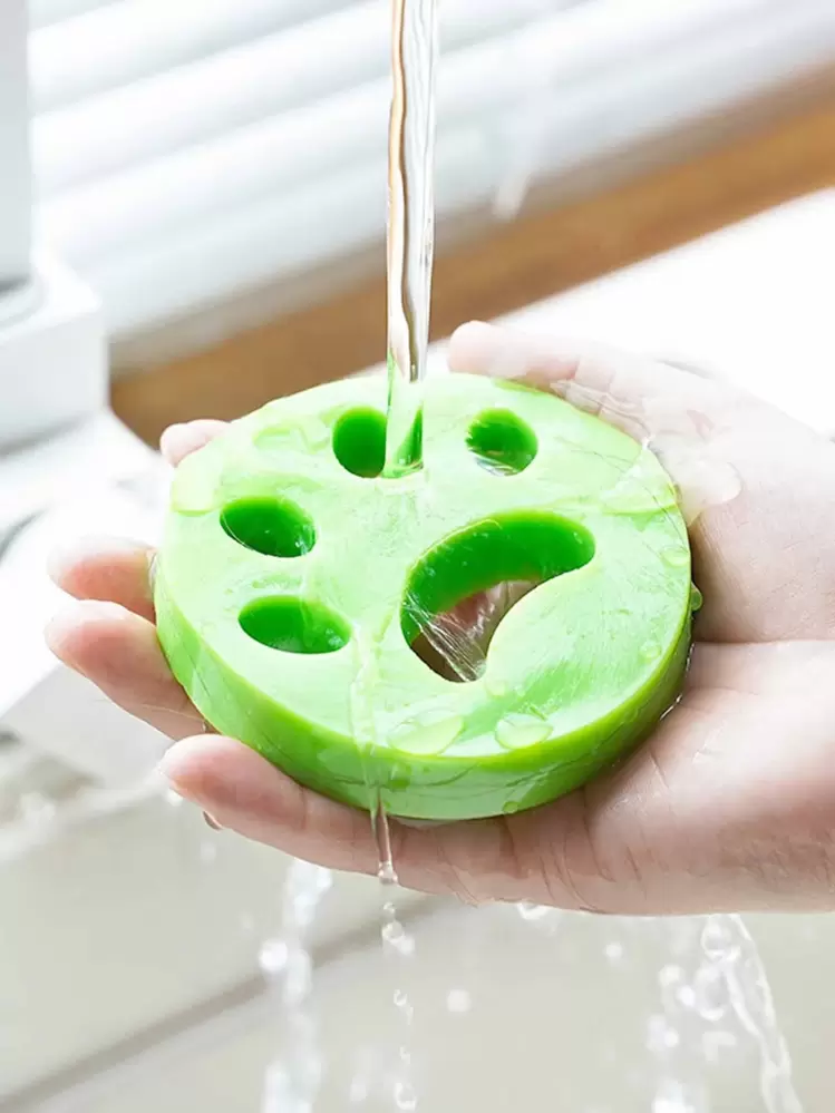 แปรงผ้าสำลี กรงเล็บ ออกแบบ 1 ชิ้น - สีเขียว - ดู 2