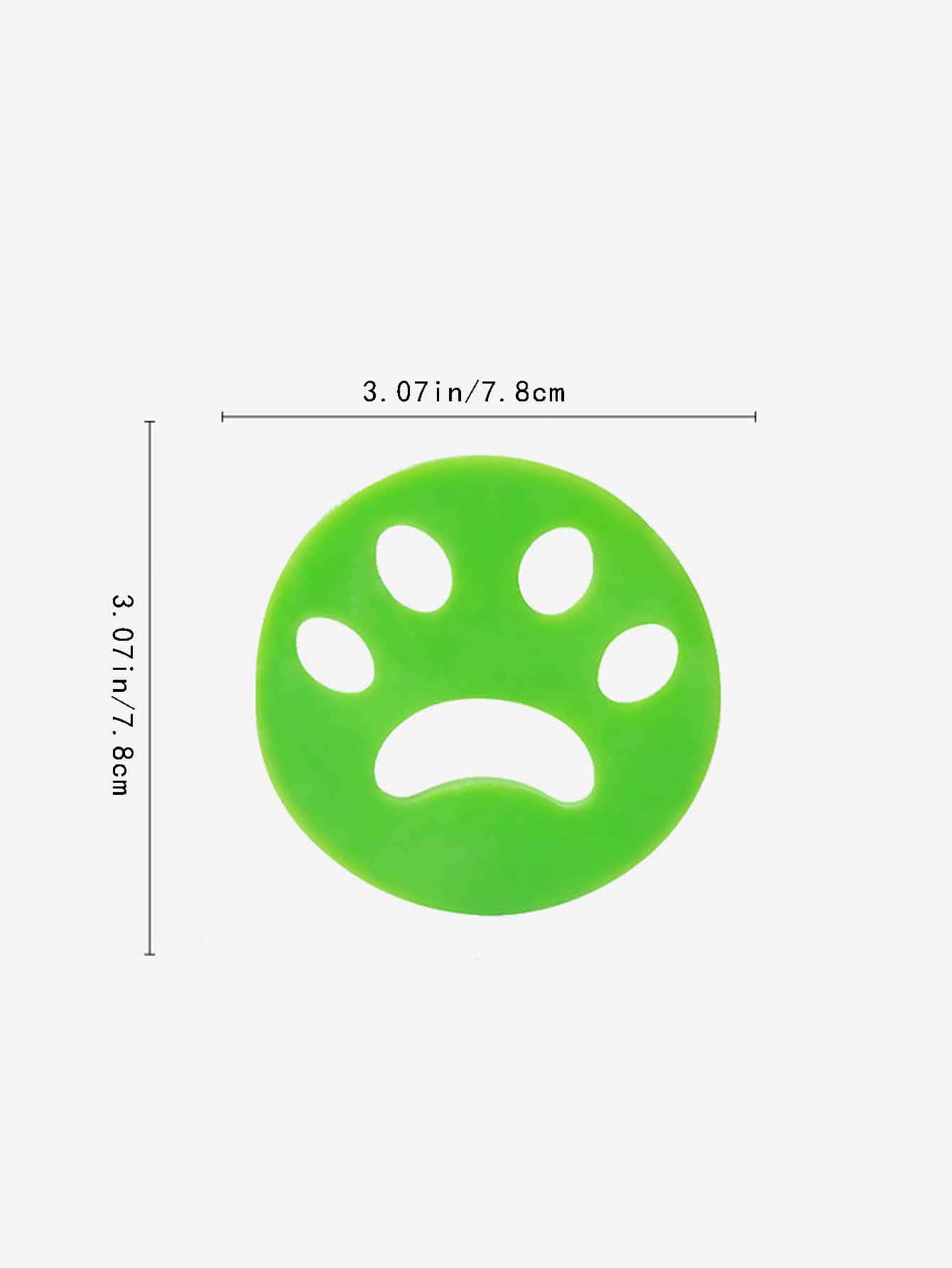 แปรงผ้าสำลี กรงเล็บ ออกแบบ 1 ชิ้น - สีเขียว - ดู 3