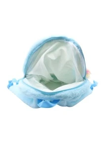 女孩卡通獨角獸設計毛茸茸異形包 - 藍色 - 查看 3