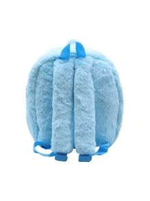 女孩卡通獨角獸設計毛茸茸異形包 - 藍色 - 查看 5