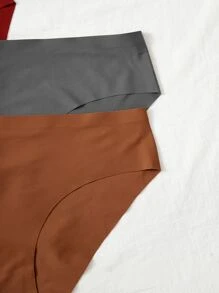 Plus 5pack Plain Simple Panty - Multicolor - View 3