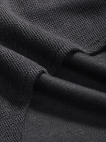 DAZY 纯色落肩超短款上衣（不含吊带背心）节日、秋季服装、返校服装长袖女式上衣