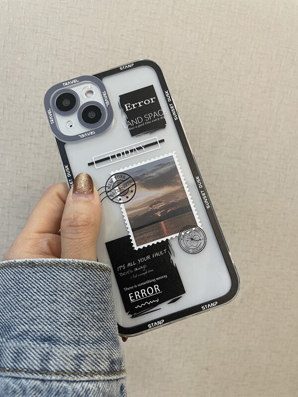 1pc Tpu Anti-collision Phone Case With Camera Protection, Compatible With Iphone 11, 12, 13, 14, 15, 11 Pro Max, 12 Pro Max, 13 Pro Max, 14 Pro Max, 15 Pro Max, 15 Pro, 15 Plus, Samsung And Redmi Series Compatible With iPhone15/15Plus/15Pro/15Promax