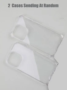 挂绳 Apple 透明斜挎手机壳，带粉色绳，适用于 防水防震防摔防刮 - 無色 - 查看 5