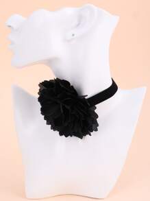 2入組花朵裝飾頸鏈 - 彩色 - 查看 5