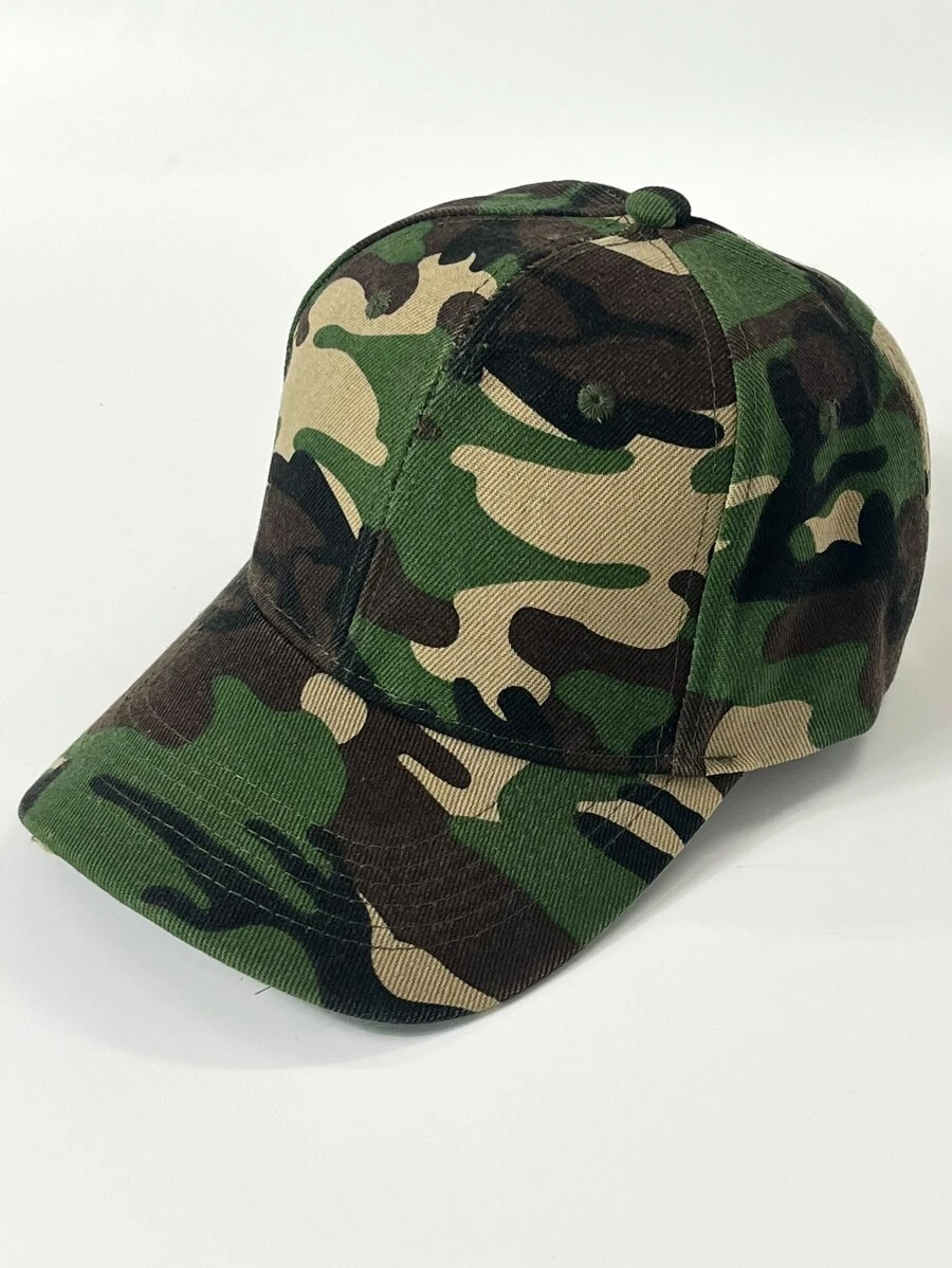 SHEIN SXY Camouflage Baseball Cap Street - Multicolor - View 1