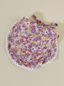 1入組碎花圖案寵物連衣裙帶1入組帽 - 彩色 - 查看 7