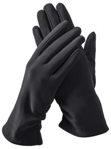 1pair Anti-slip Touchscreen Gloves - Black - View 4