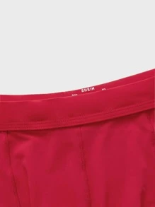 Men Fishnet Insert Boxer Brief - Red - View 4